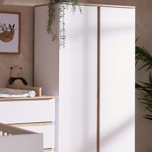 Obaby Astrid 3 Piece Room Set - White-Nursery Sets-White-No Mattress | Natural Baby Shower