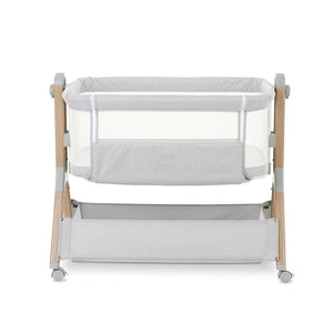 Obaby Cloud Bedside Crib - Grey-Bedside Cribs-Grey-Crib | Natural Baby Shower
