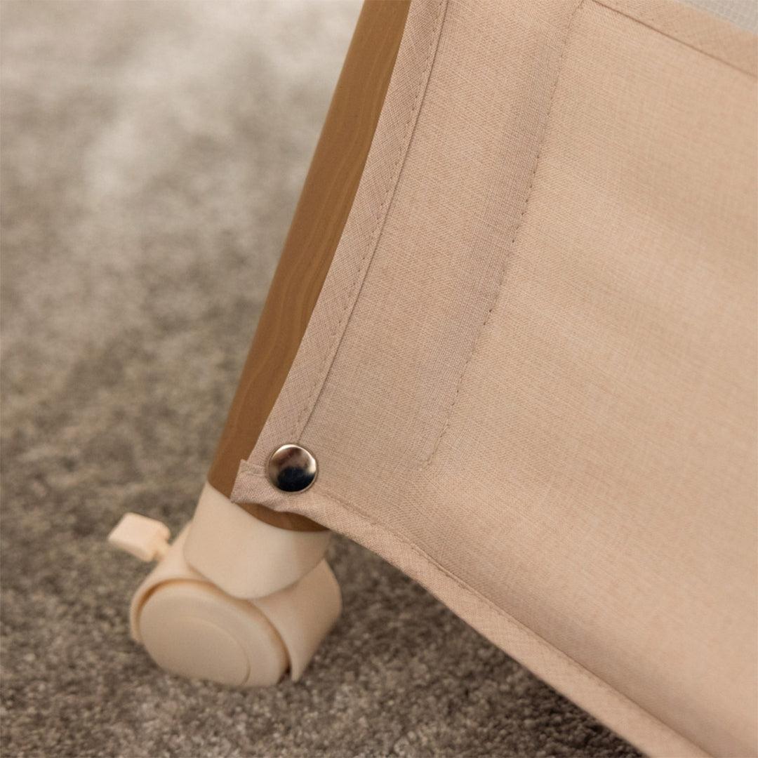 Obaby Cloud Bedside Crib - Oatmeal-Bedside Cribs-Oatmeal-Crib | Natural Baby Shower