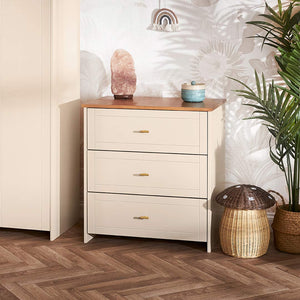 Obaby Evie 2 Piece Room Set - Cashmere-Nursery Sets-Cashmere-No Mattress | Natural Baby Shower