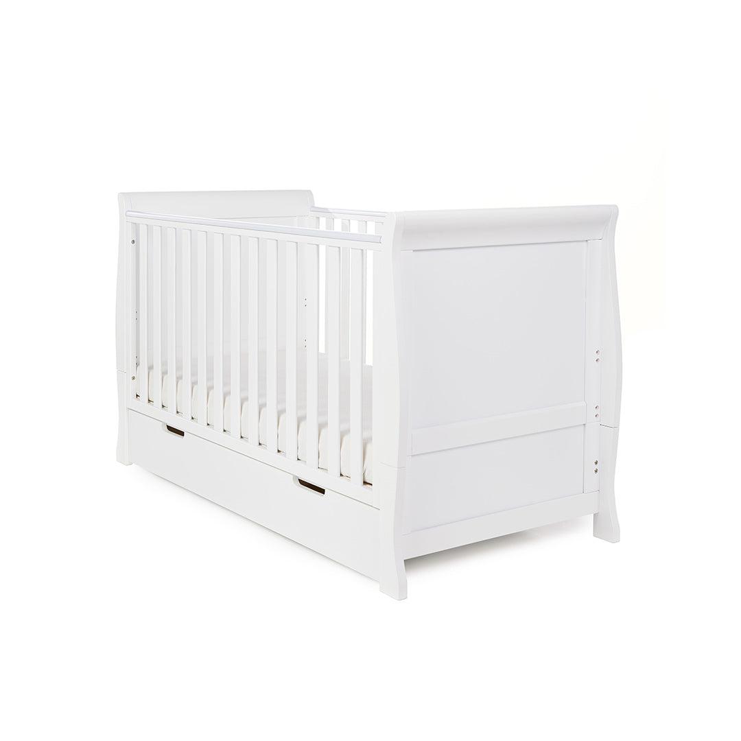 Obaby Stamford Classic 3 Piece Room Set - White-Nursery Sets- | Natural Baby Shower