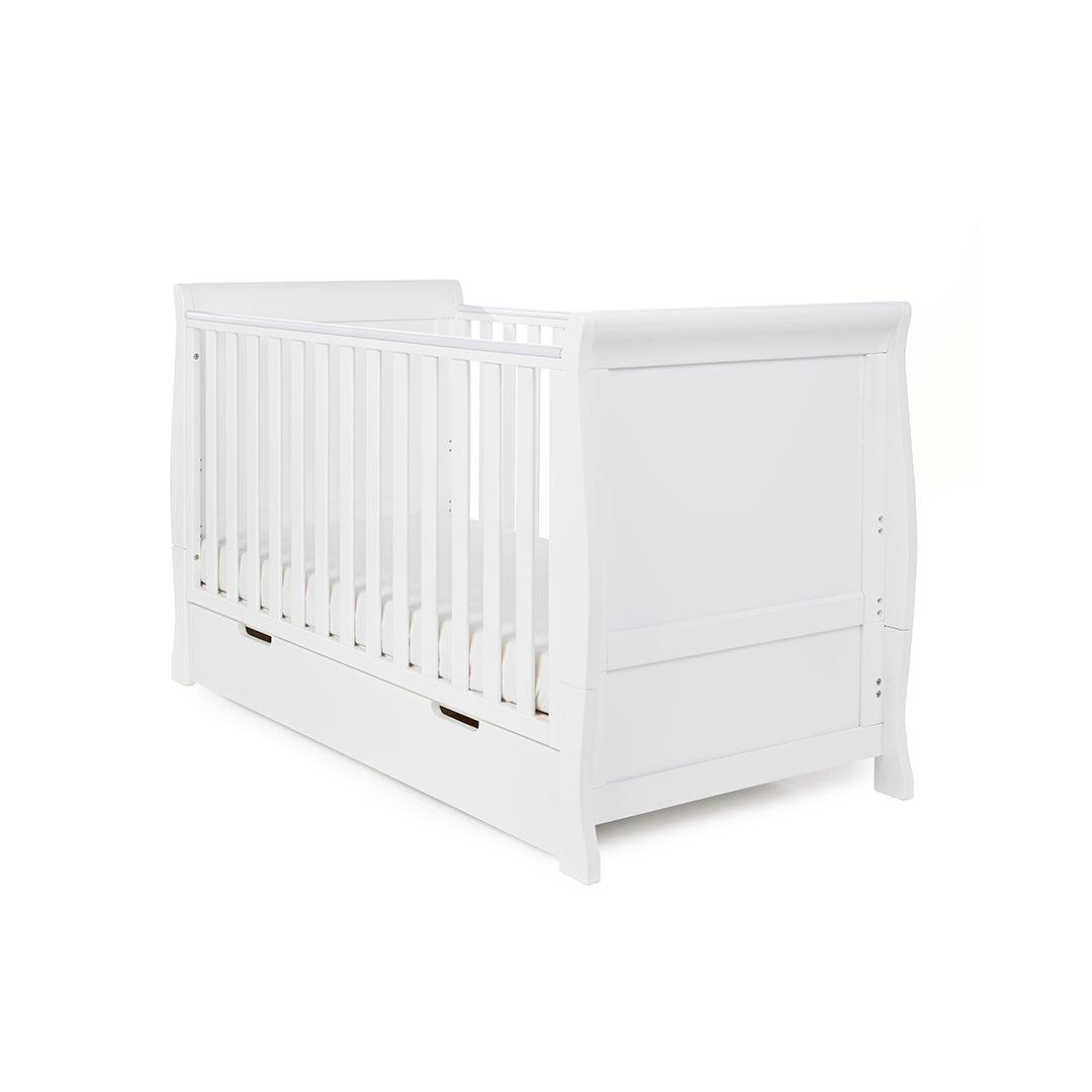 Obaby Stamford Classic 4 Piece Room Set - White-Nursery Sets- | Natural Baby Shower