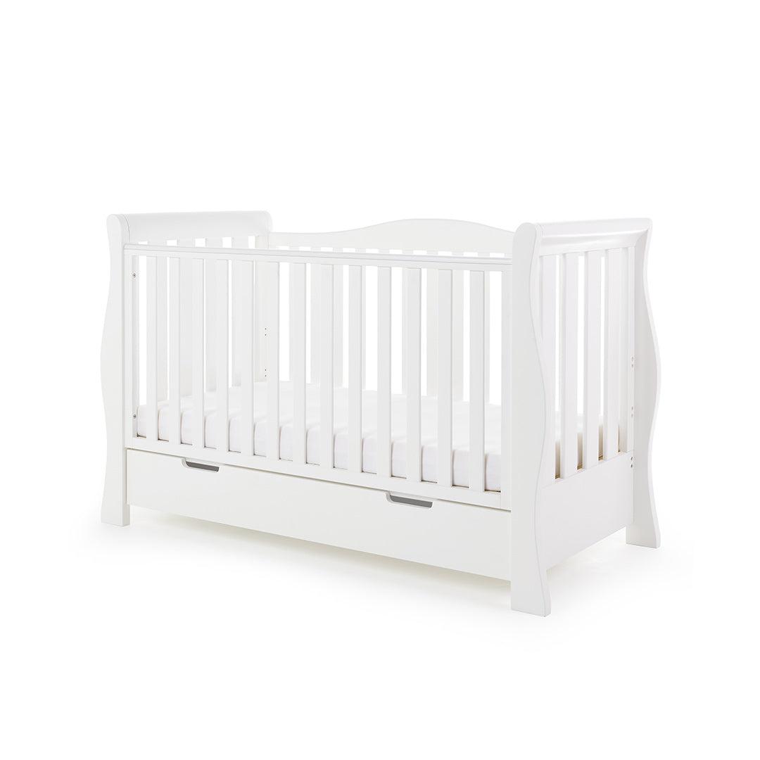 Obaby Stamford Luxe 2 Piece Room Set - White-Nursery Sets- | Natural Baby Shower