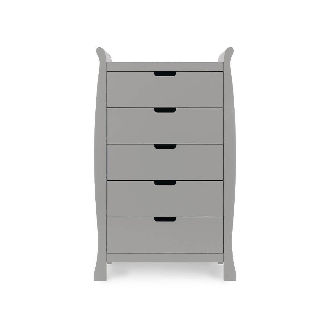 Obaby Stamford Luxe 4 Piece Room Set - Warm Grey-Nursery Sets- | Natural Baby Shower