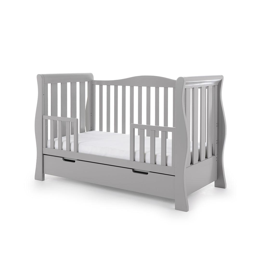 Obaby Stamford Luxe 4 Piece Room Set - Warm Grey-Nursery Sets- | Natural Baby Shower