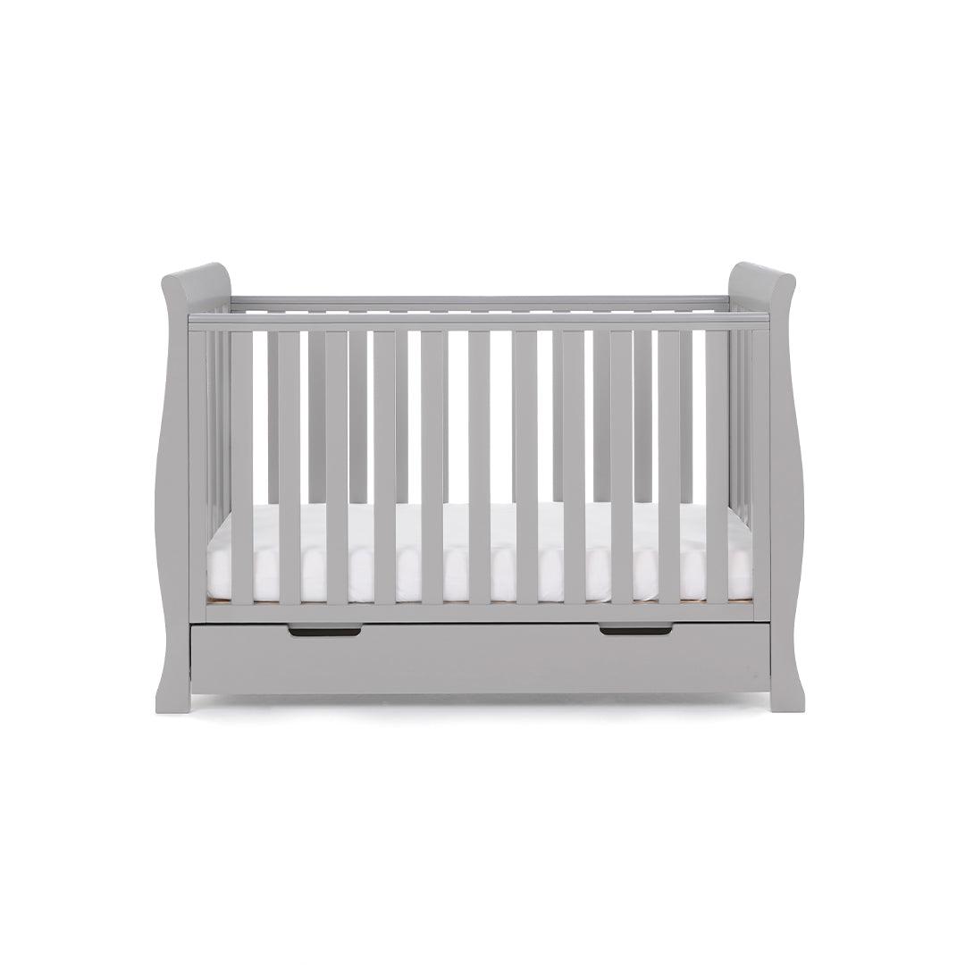 Obaby Stamford Mini 3 Piece Room Set - Warm Grey-Nursery Sets- | Natural Baby Shower