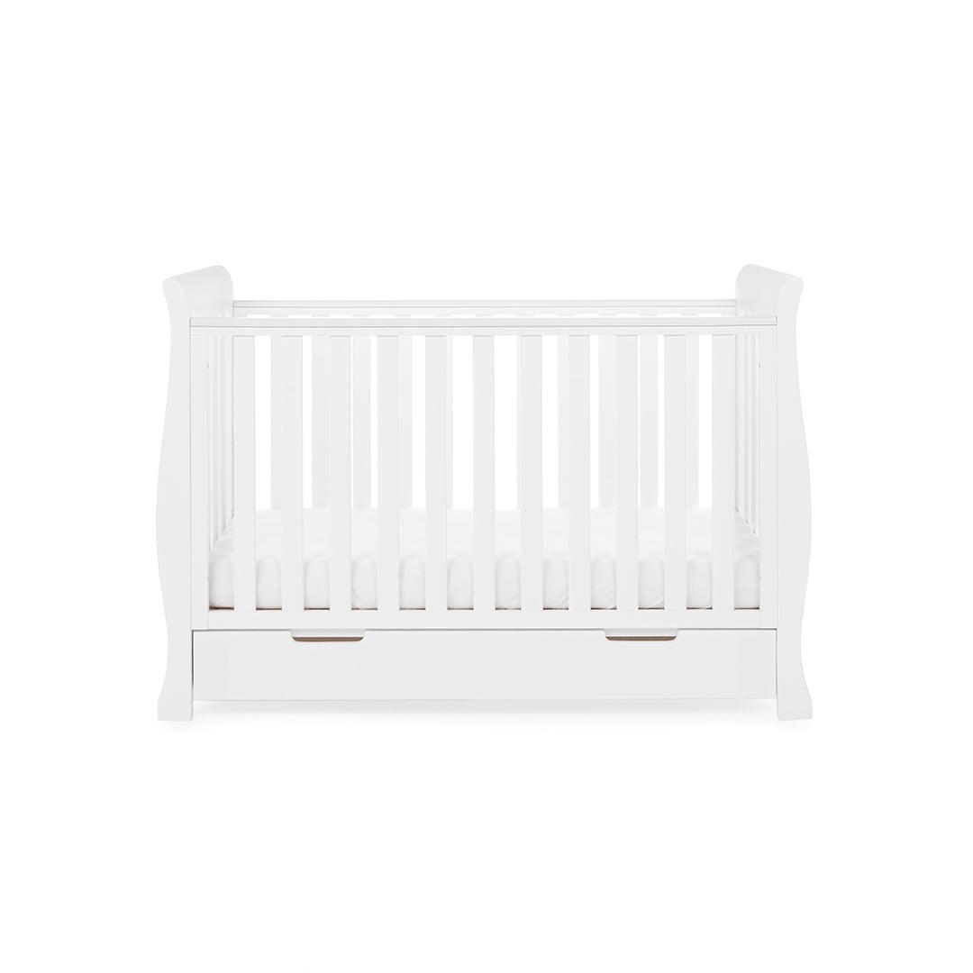 Obaby Stamford Mini 3 Piece Room Set - White-Nursery Sets- | Natural Baby Shower