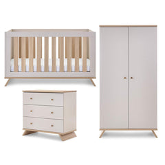 Obaby Thea 3 piece Room Set - Latte-Nursery Sets-Latte- | Natural Baby Shower