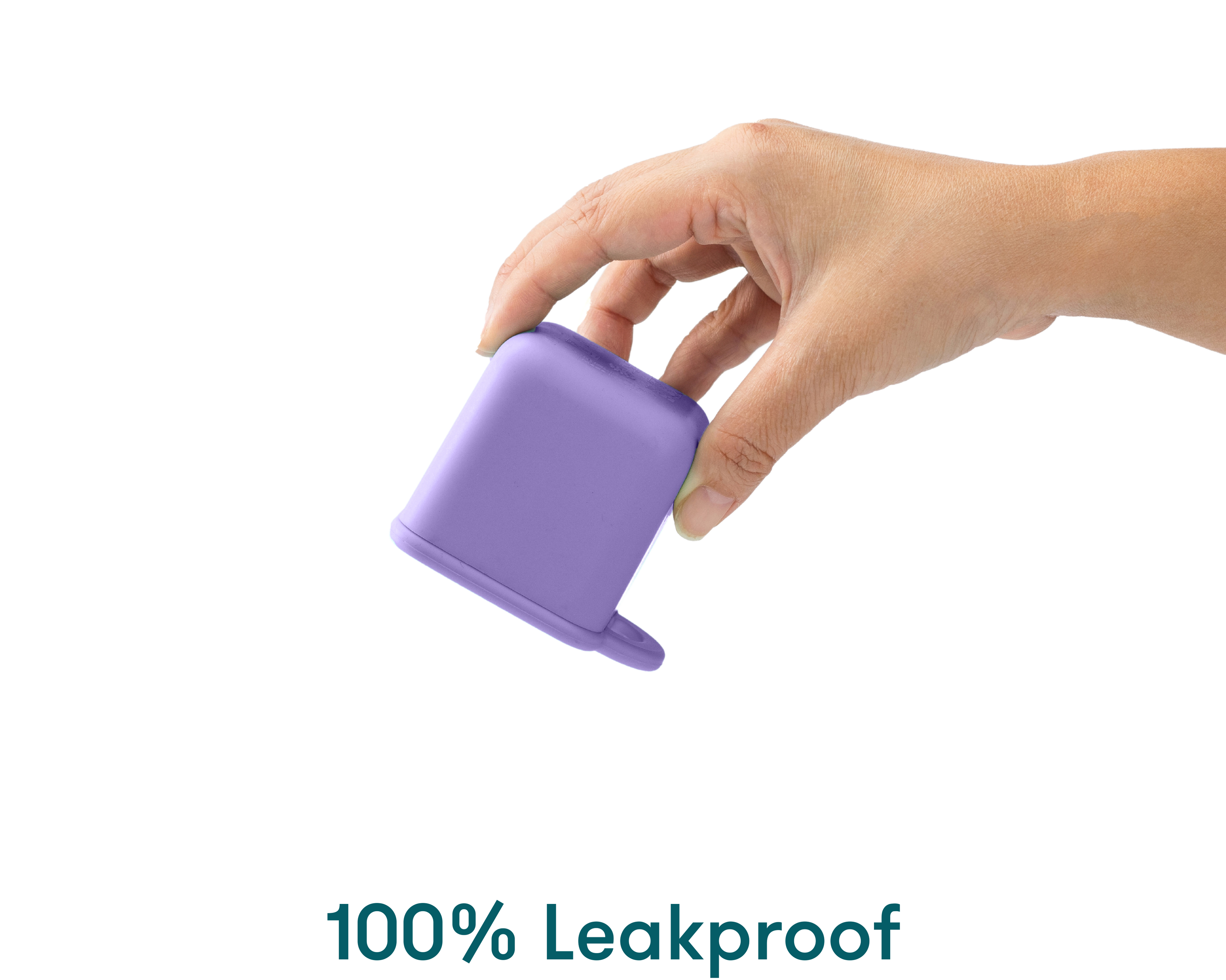 Omiebox - बेंटो बॉक्स आंतरिक विभाजन कंटेनर 2 टुकड़े बैंगनी/नारंगी