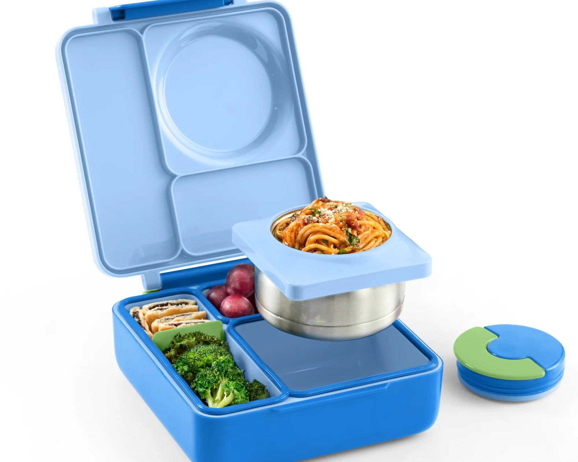 Omiebox - Wärmedämmende Bento Lunchbox in Meerblau