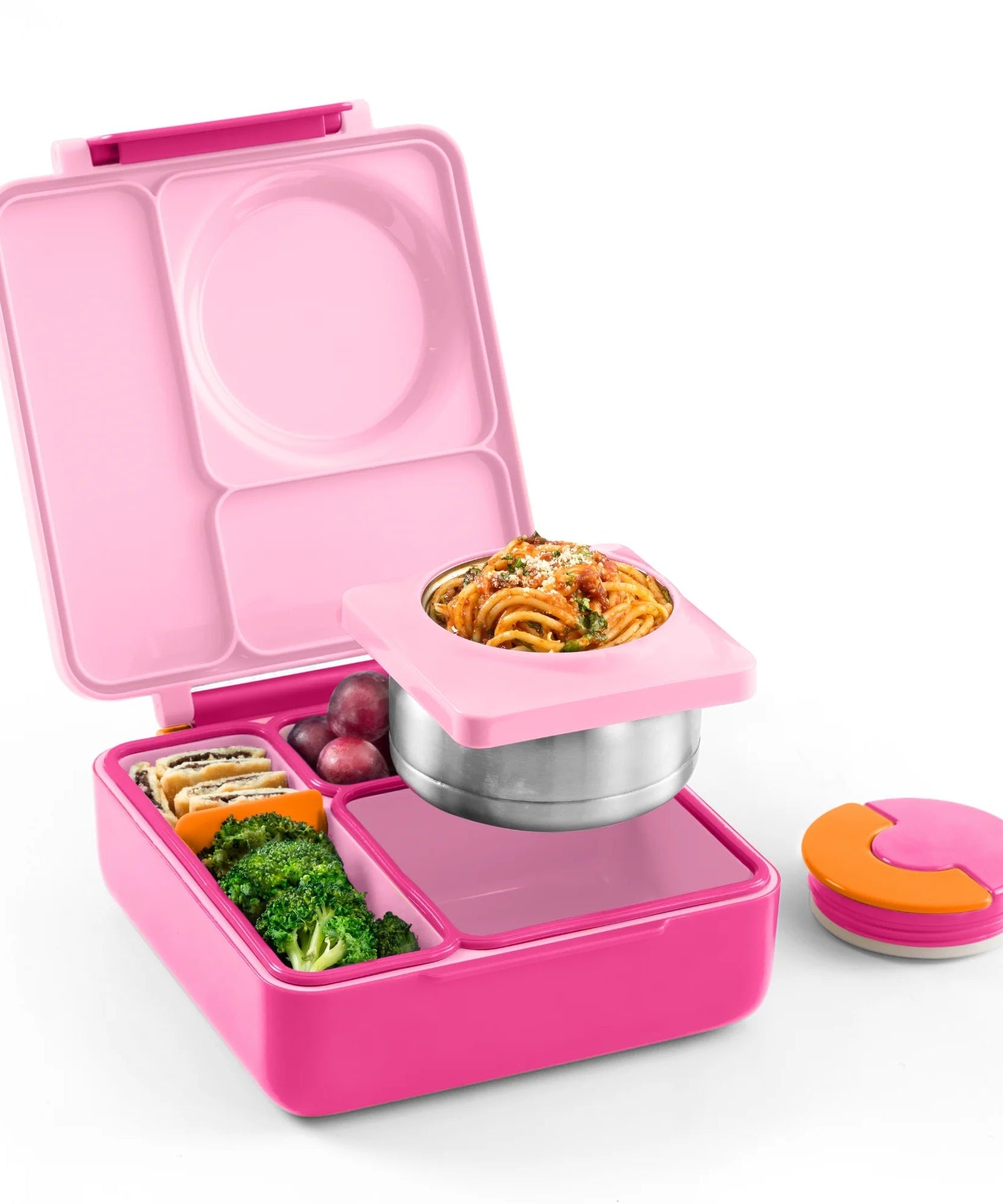 Omiebox - Isı Yalıtımlı Peri Pembesi Bento Yemek Kutusu