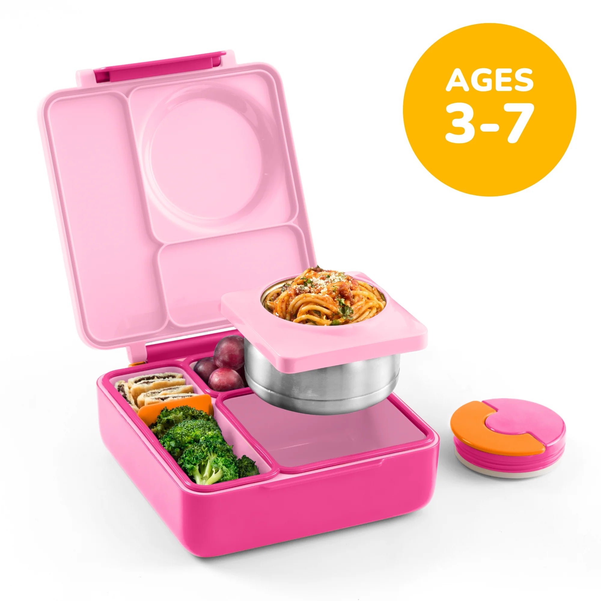 Omiebox - Insulated Fairy Pink Bento Lunch Box