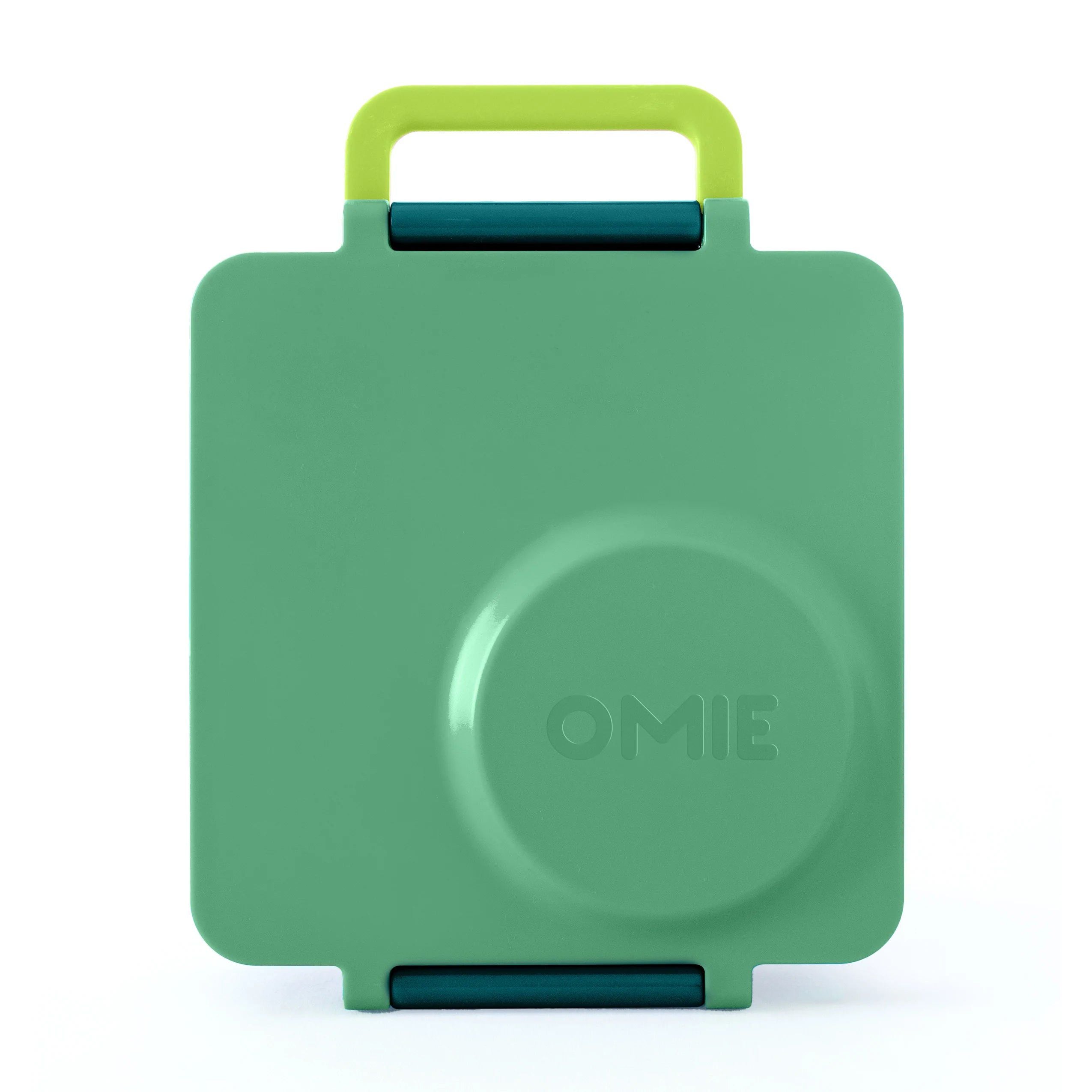 OmieBox - Isolierte grüne Bento-Essensbox