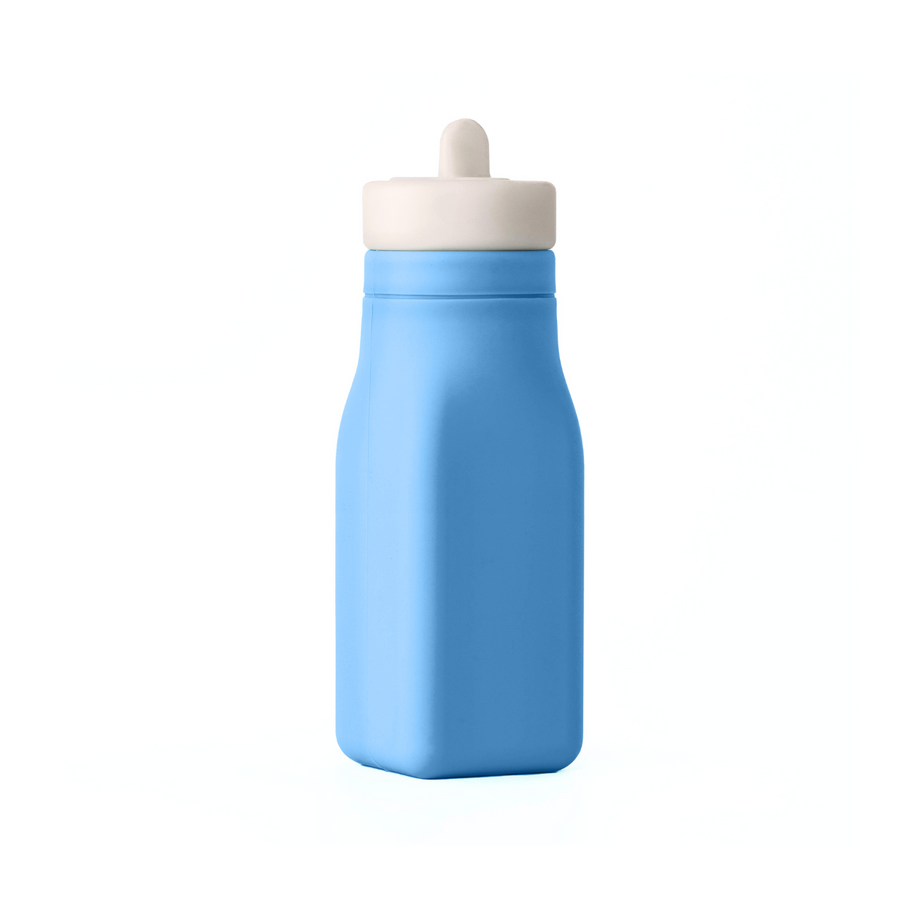 Omiebox - OmieBottle BPA-free Silicone Water Bottle Blue