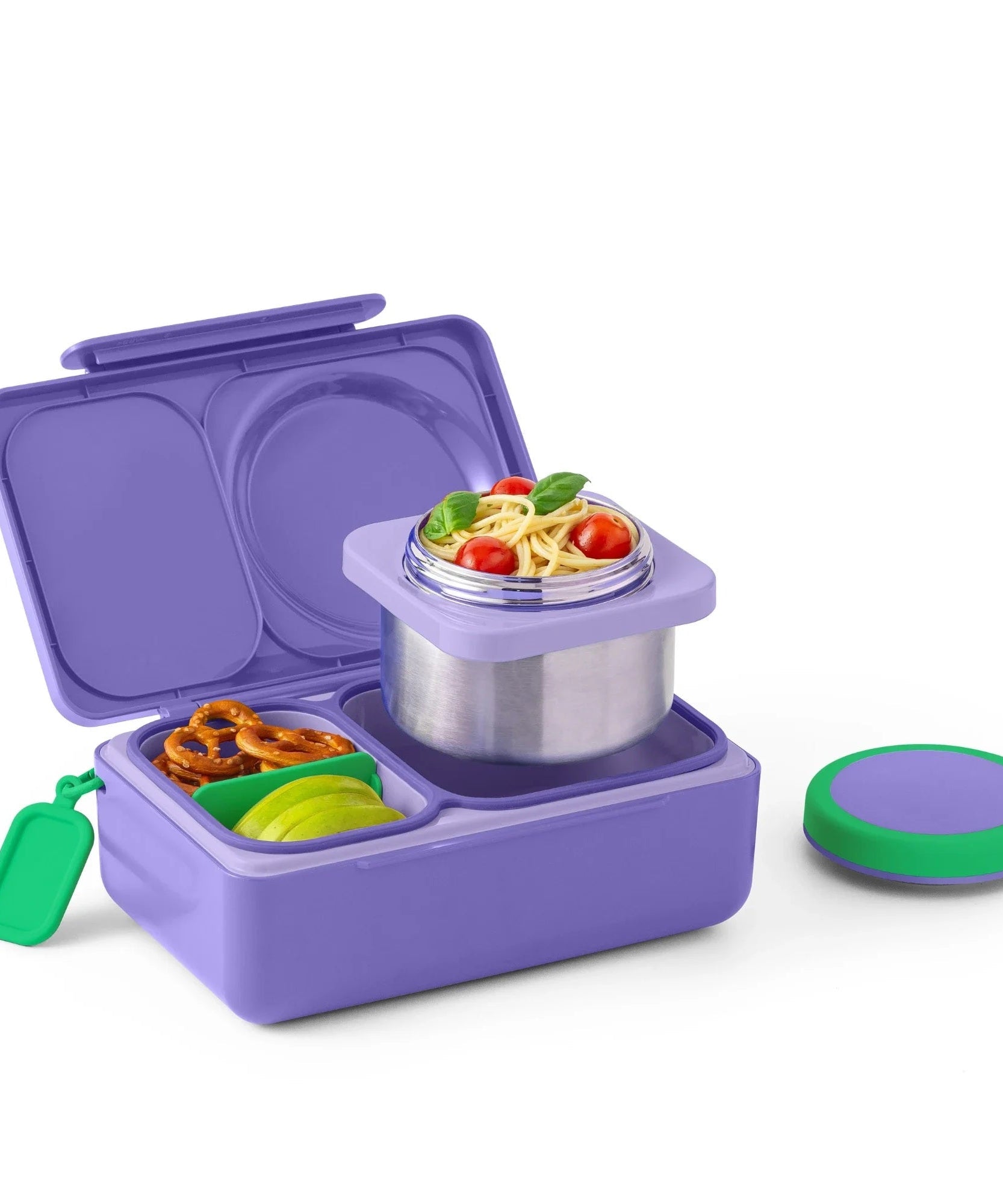 Omiebox - UP Isı Yalıtımlı 2. Nesil Galaksi Moru Bento Yemek Kutusu