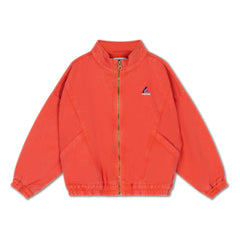 Repose AMS - Windbreaker aus Bio-Baumwolldenim | Rot