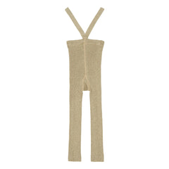 Silly Silas – Trägerstrumpfhose aus Bio-Baumwolle | Sand