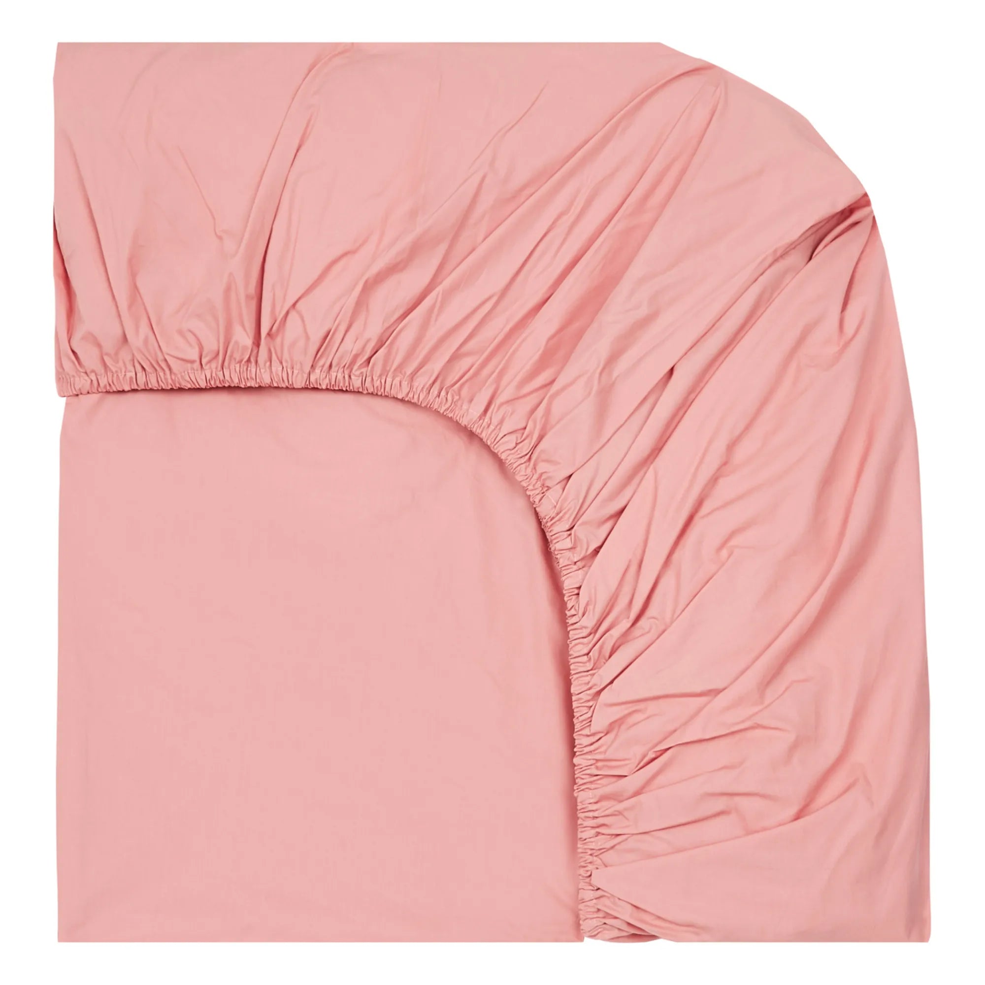 Suite 702 - Organik Percale Lastikli Çarşaf | Toz pembe