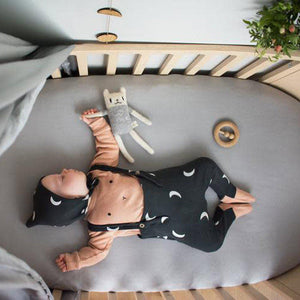 Organic Zoo Bunny Bodysuit - Clay-Bodysuits-NB-Clay | Natural Baby Shower