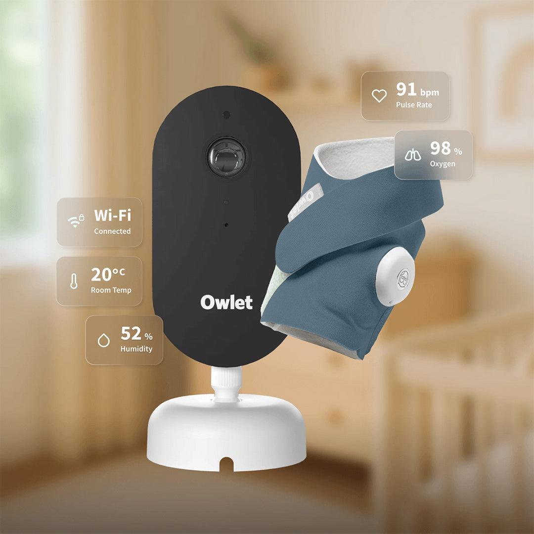 Owlet Dream Duo - Bedtime Blue-Baby Monitors-Bedtime Blue- | Natural Baby Shower