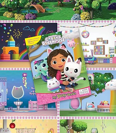 Phidal - Gabby's Dollhouse English Activity and Story Book