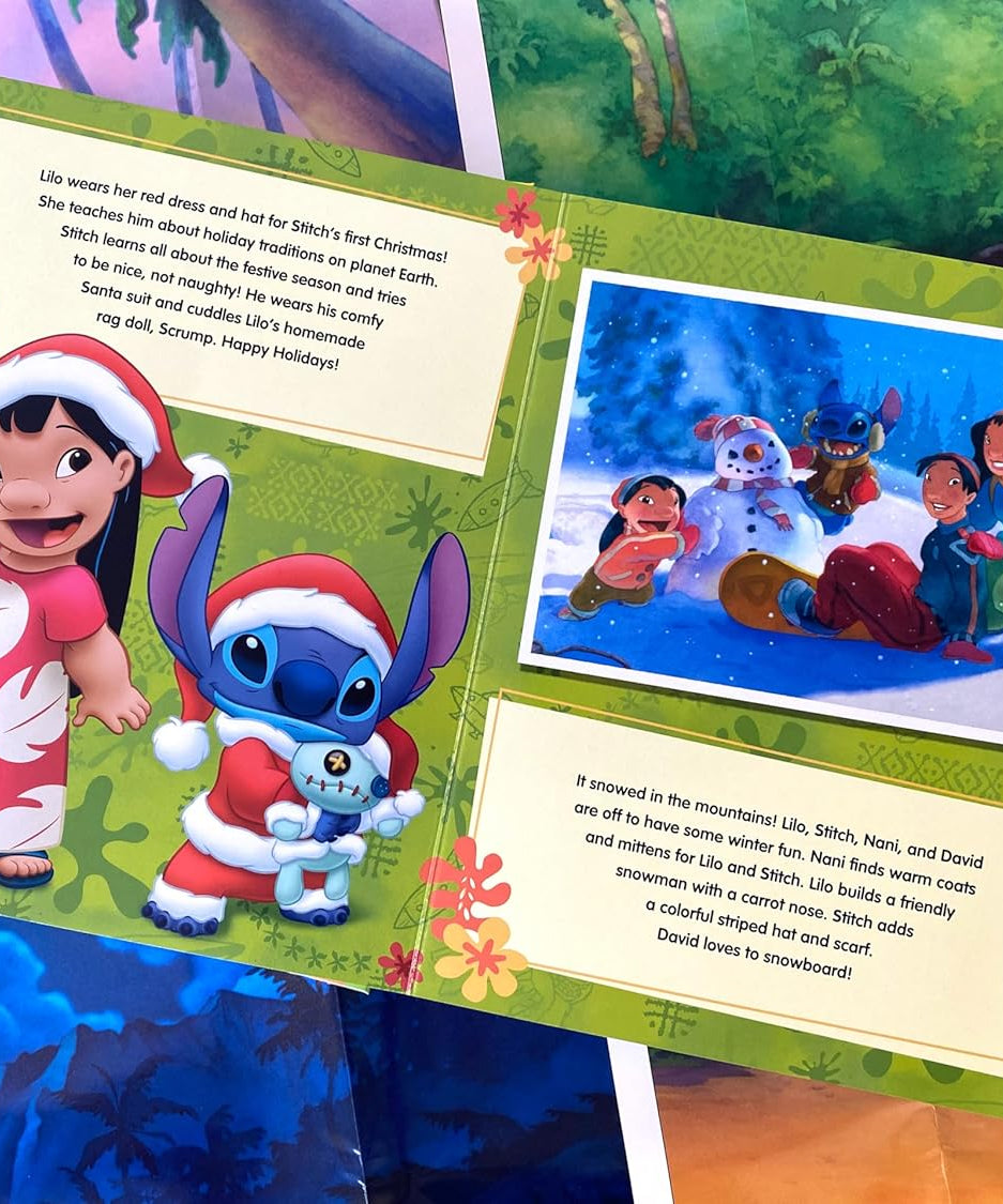 Phidal - Книга с английскими активностями и историями с фигуркой Stitch