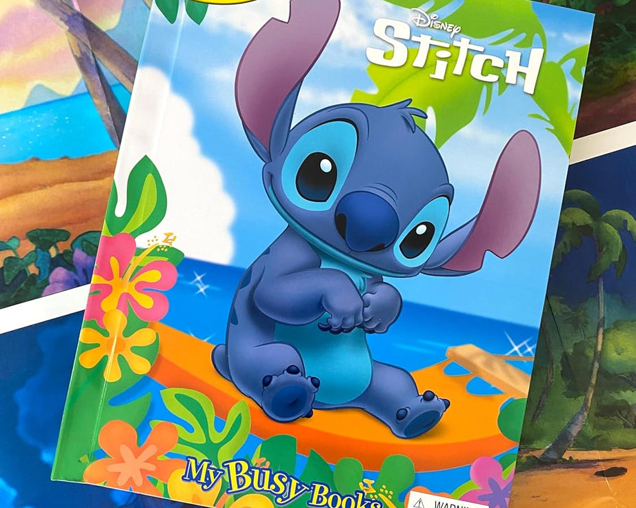 Phidal - Livro de Atividades e Histórias em Inglês com Boneco Stitch