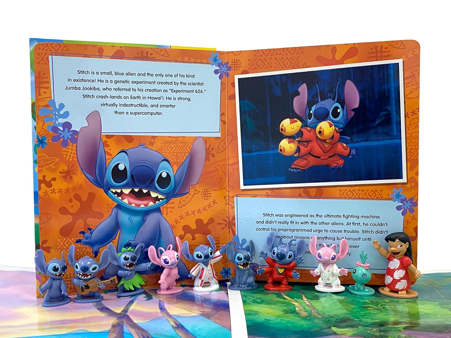 Phidal - Livro de Atividades e Histórias em Inglês com Boneco Stitch