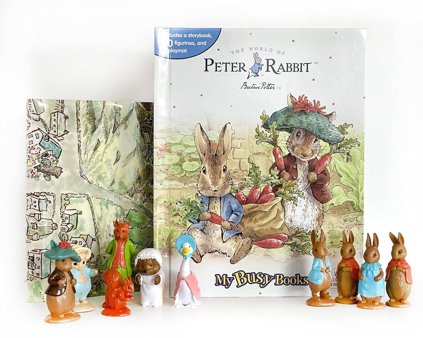 Phidal - Livro de Atividades e Histórias em Inglês com Figura de Coelho Peter e Brinquedo