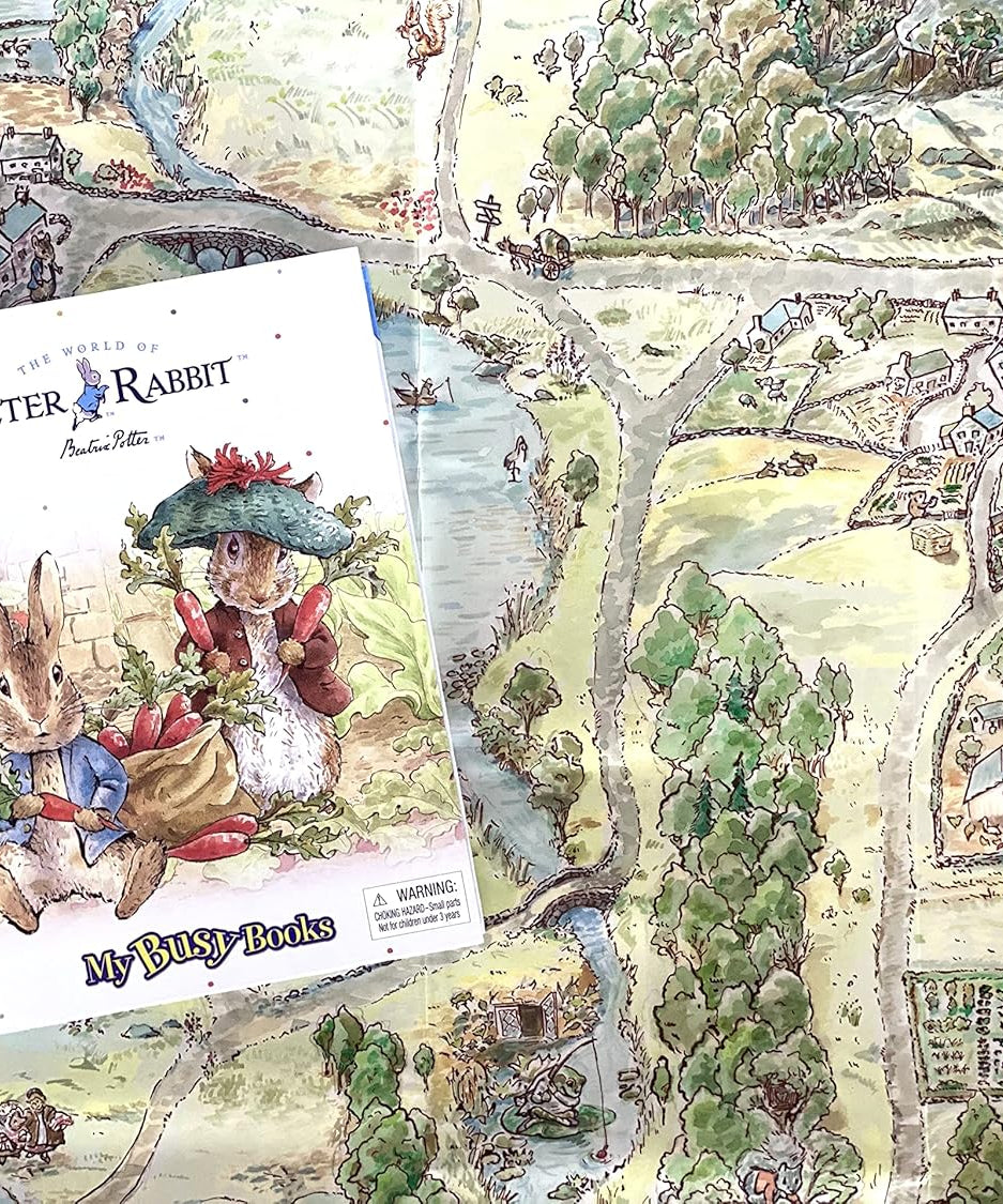 Phidal - Libro de actividades e historias en inglés con figura de conejo Peter