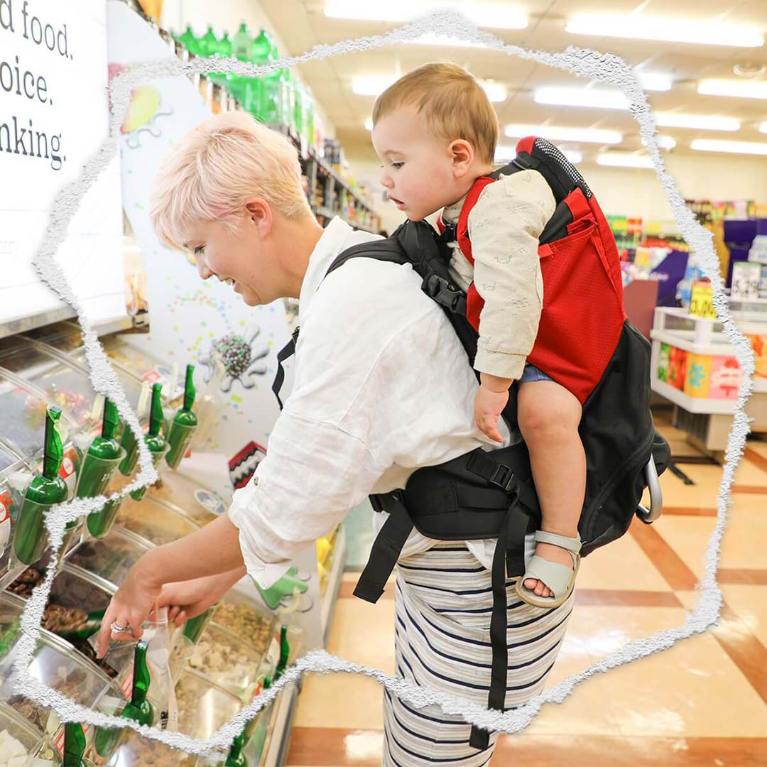 Phil & Teds Parade Baby Carrier - Chilli-Baby Carriers- | Natural Baby Shower