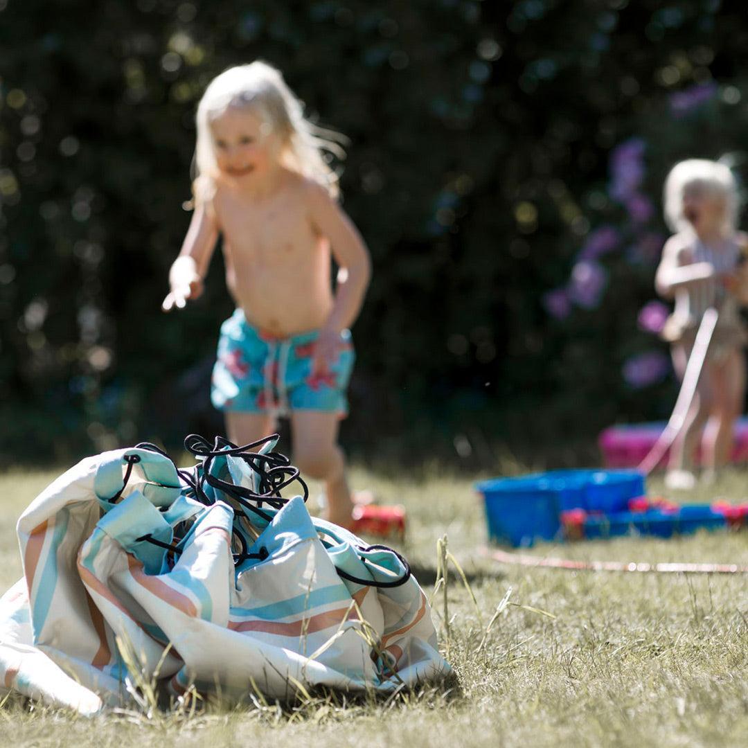 Play & Go Noomad Outdoor Play Mat - Stripes-Play Mats-Stripes- | Natural Baby Shower