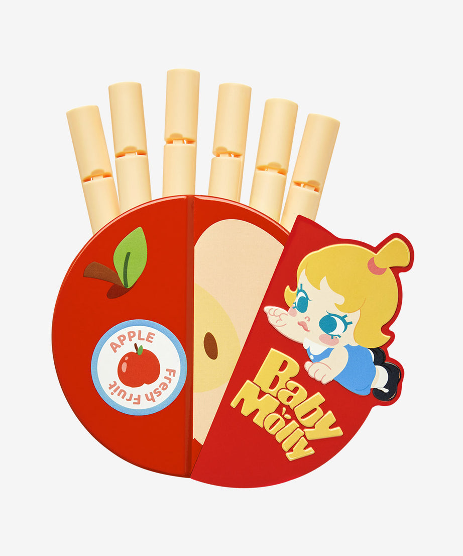 Pop Mart - Set de Caja Opaca con Cierre Magnético de la Serie de Aromas Frutales Original Baby Molly