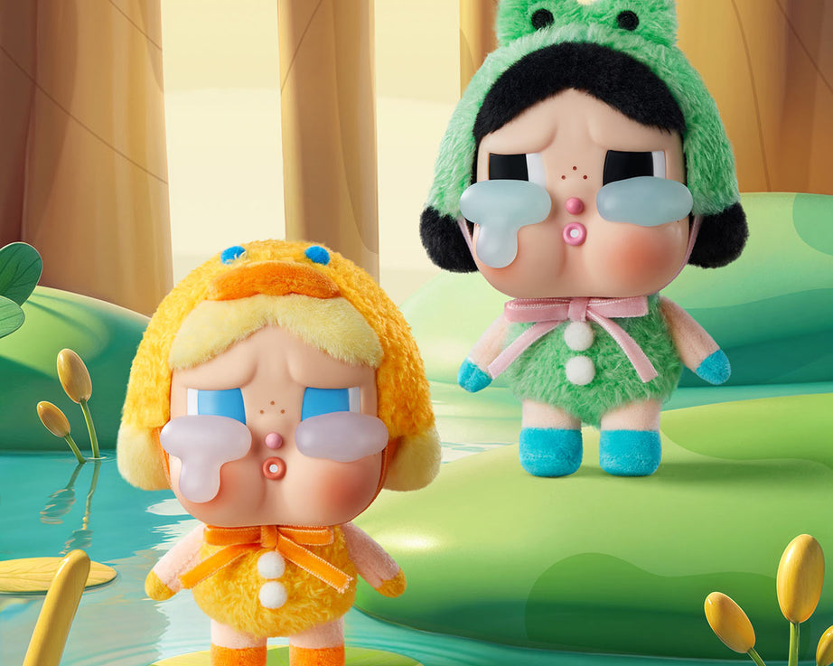 Pop Mart - Orijinal Crybaby Crying Again Serisi Vinil Peluş Bebek Süpriz Kör Paket