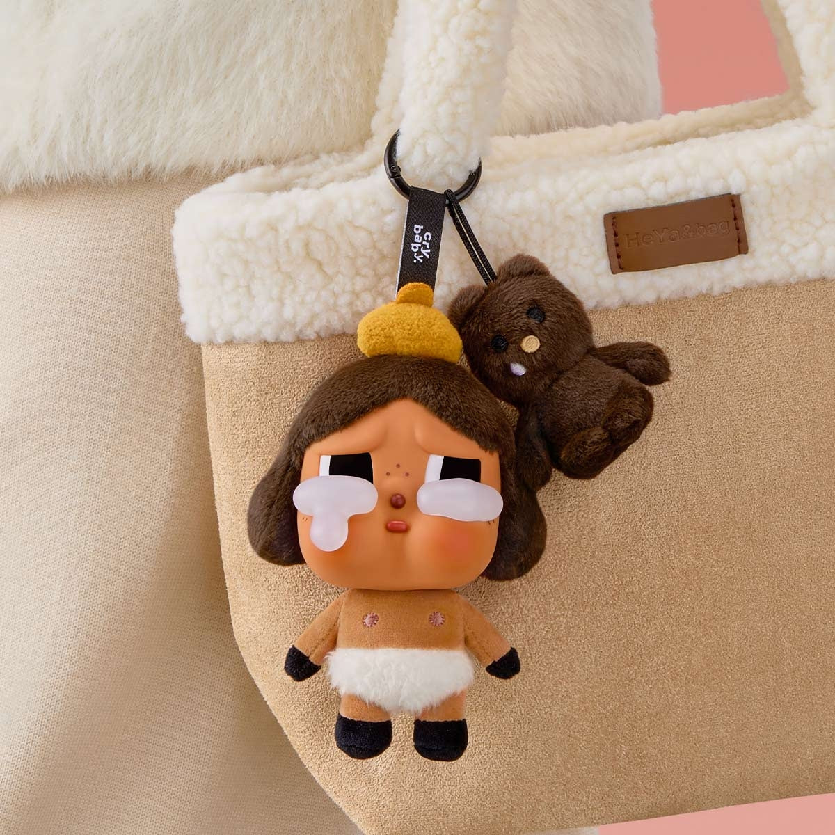 Pop Mart - Orijinal Crybaby Crying Again Serisi Vinil Peluş Bebek Süpriz Kör Paket