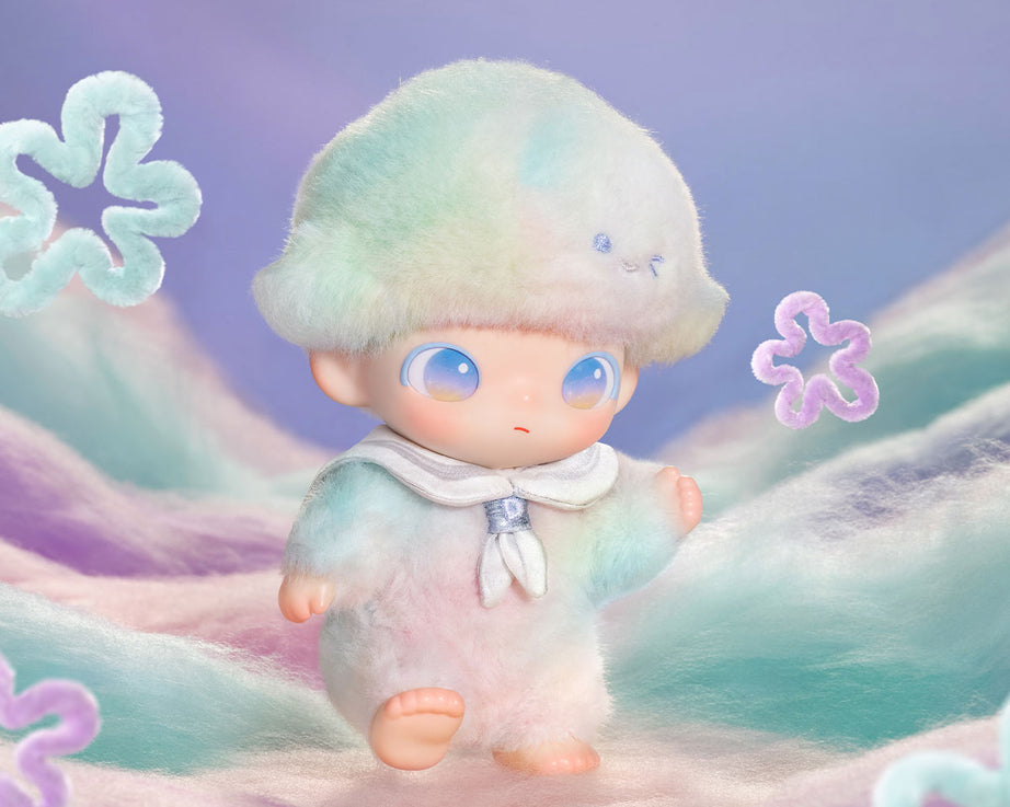 Pop Mart - Orijinal DIMOO Journal of New Life Serisi Vinil Peluş Bebek Süpriz Kör Paket