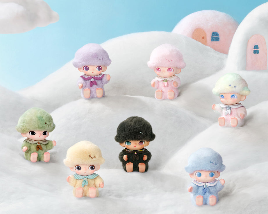 Pop Mart - Orijinal DIMOO Journal of New Life Serisi Vinil Peluş Bebek Süpriz Kör Paket