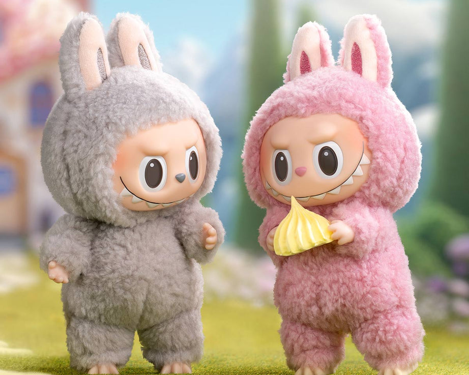 Pop Mart - Orijinal Labubu THE MONSTERS: Exciting Macaron Vinil Peluş Bebek Süpriz Kör Paket