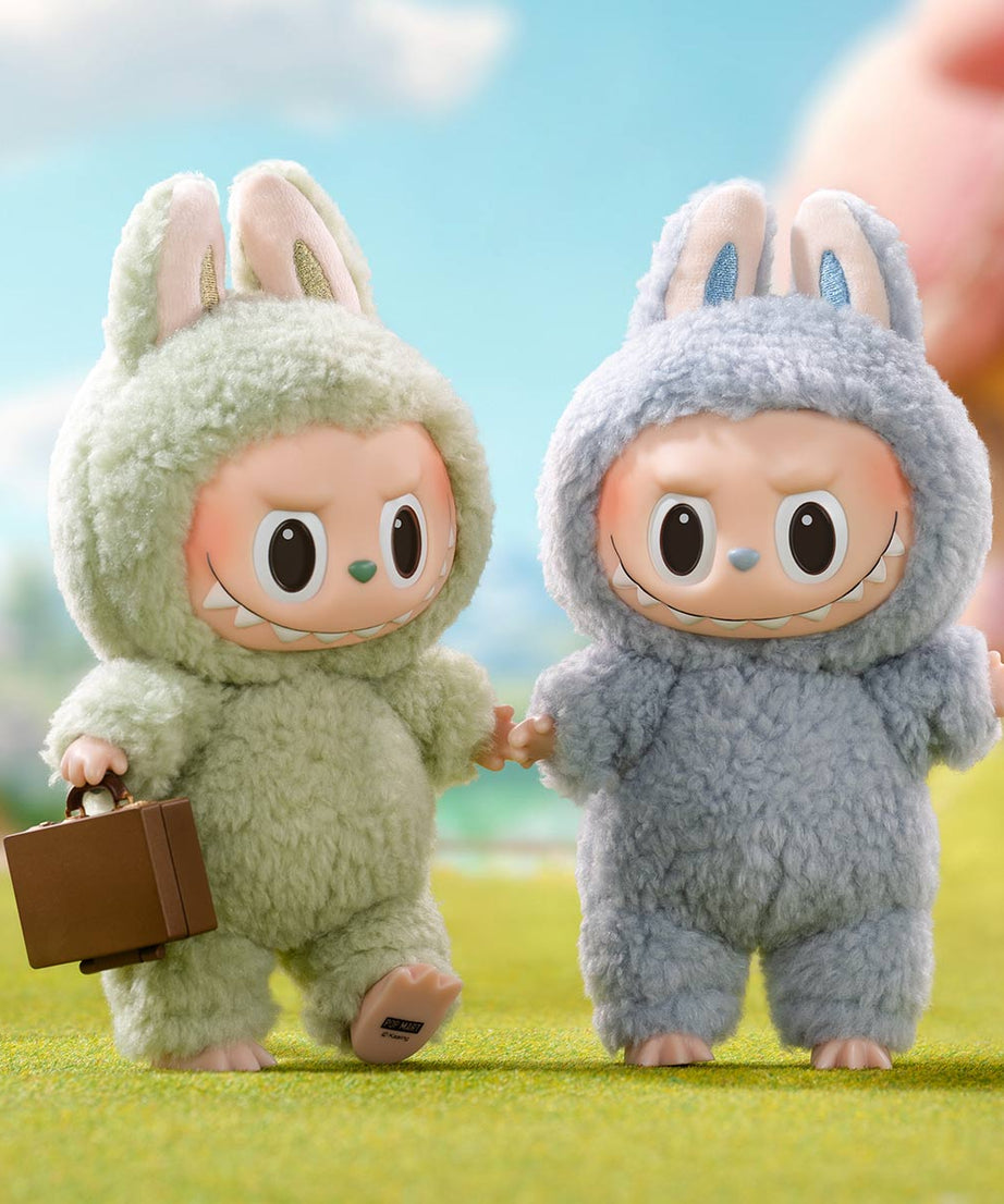 Pop Mart - Labubu ORIGINAL THE MONSTERS: Emocionante Macaron Vinilo Peluche Muñeco Sorpresa Paquete Ciego