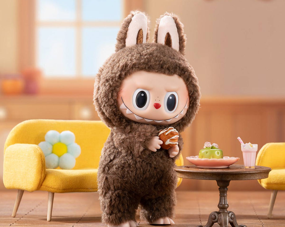 Pop Mart - Orijinal Labubu THE MONSTERS: Exciting Macaron Vinil Peluş Bebek Süpriz Kör Paket