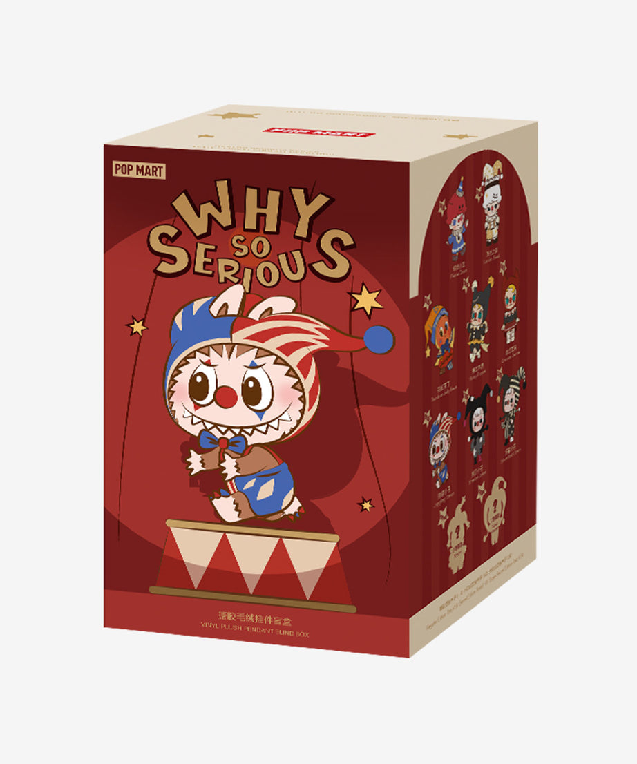Pop Mart - Orijinal Why So Özel Seri Vinil Peluş Bebek Süpriz Kör Paket