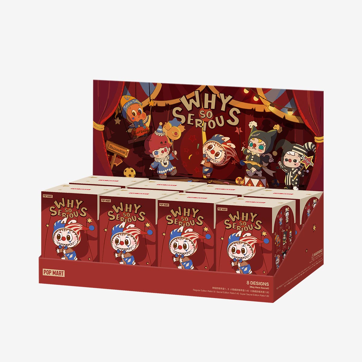 Pop Mart - Orijinal Why So Özel Seri Vinil Peluş Bebek Süpriz Kör