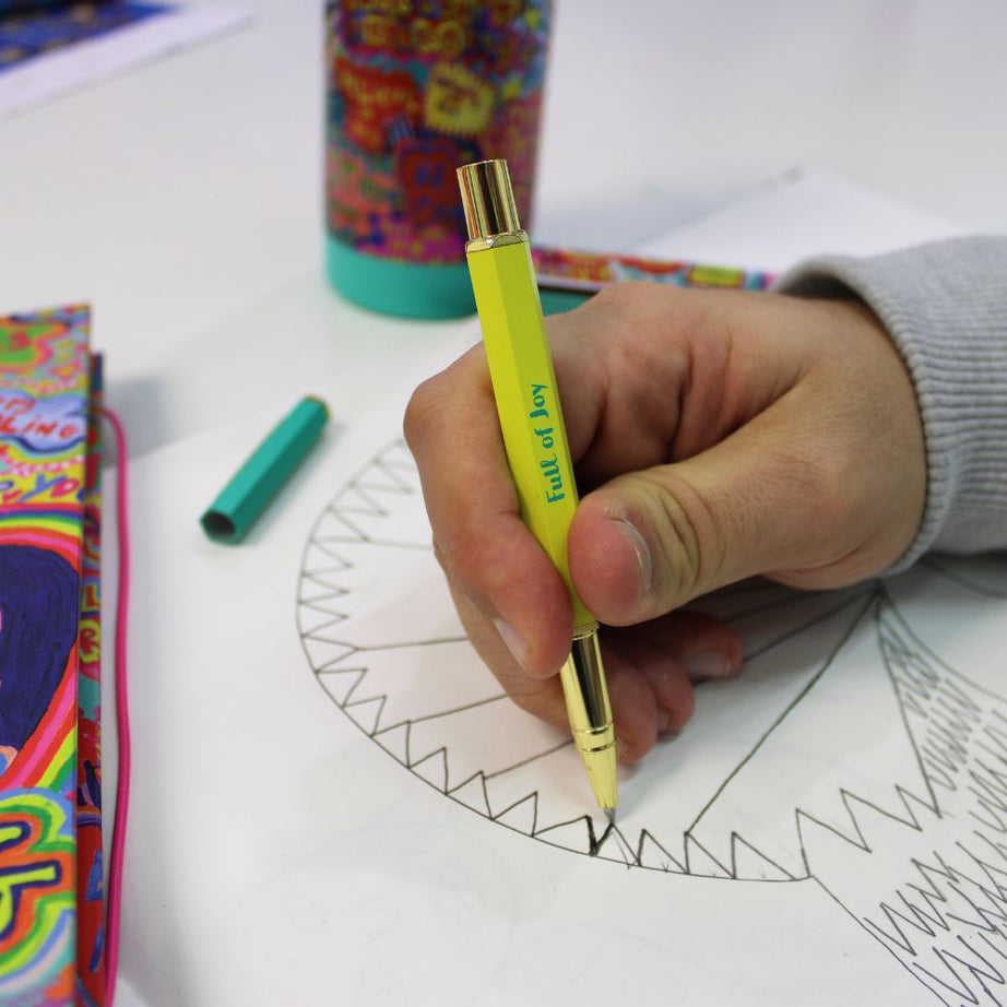 Portico Designs - Arthouse Unlimited Neşe Dolu Kutulu Tükenmez Kalem