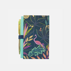 Portico Designs - Sara Miller: Botanisches Paradies Mini-Notizbuch und Stift