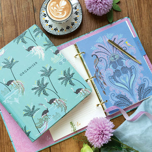 Portico Designs - Sara Miller: Strauß und Palmen Organizer-Terminplaner