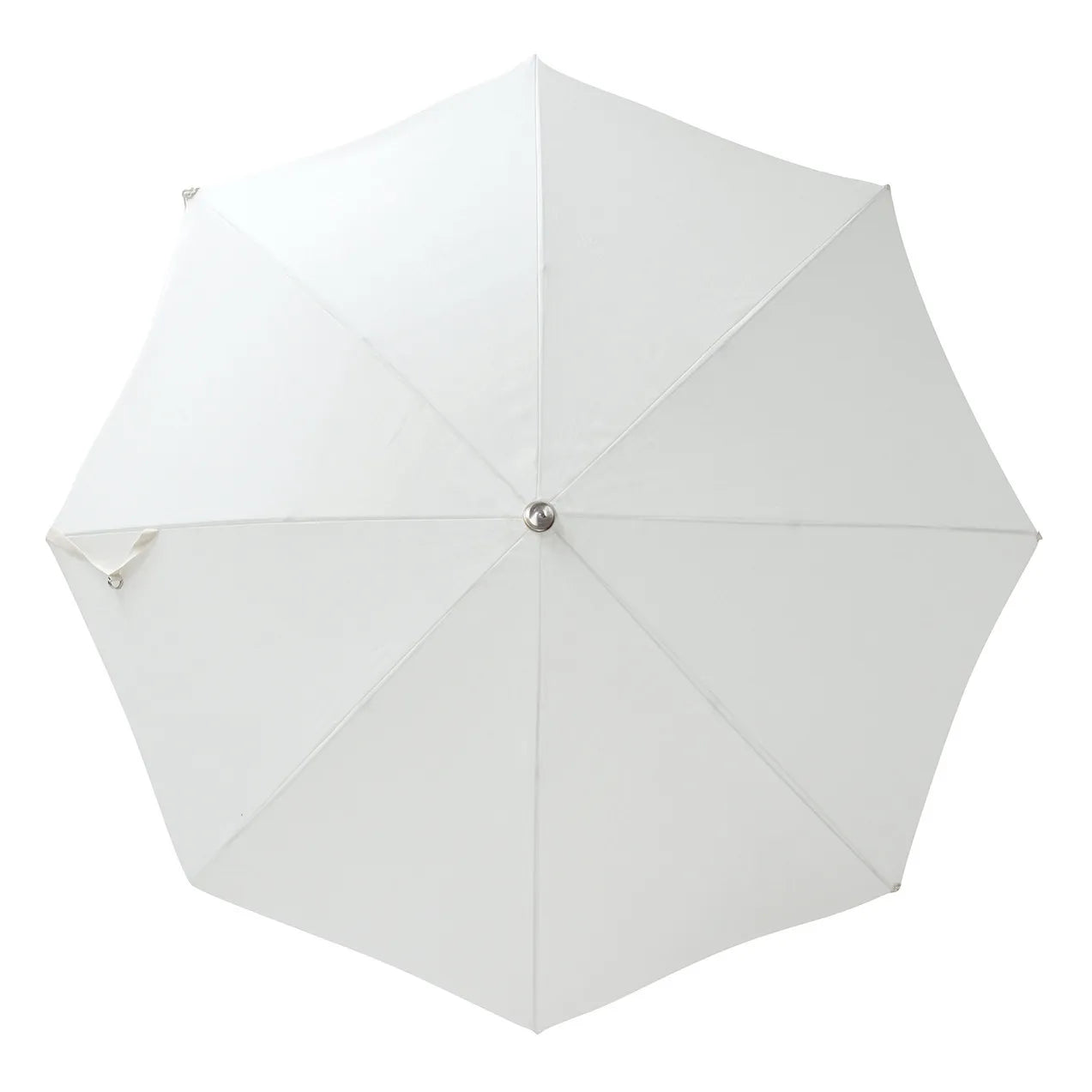 Business & Pleasure Co. - Premium Fringed Beach Umbrella | White