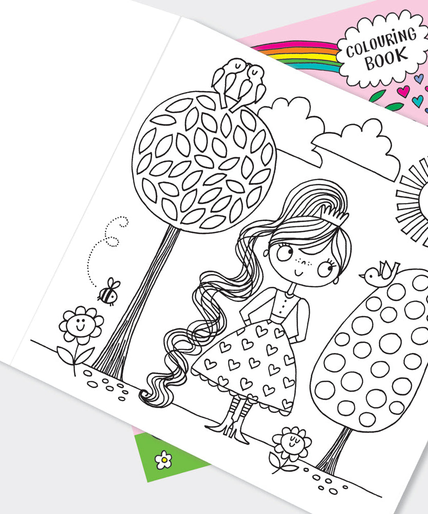 Rachel Ellen - Libro da colorare Principessa delle fiabe