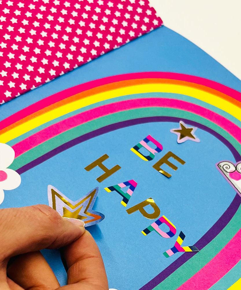 Rachel Ellen - Moondance Sticker Scene Coloring and Activity Book