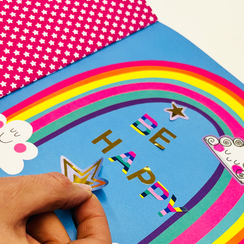 Rachel Ellen - Moondance Sticker Scene Coloring and Activity Book