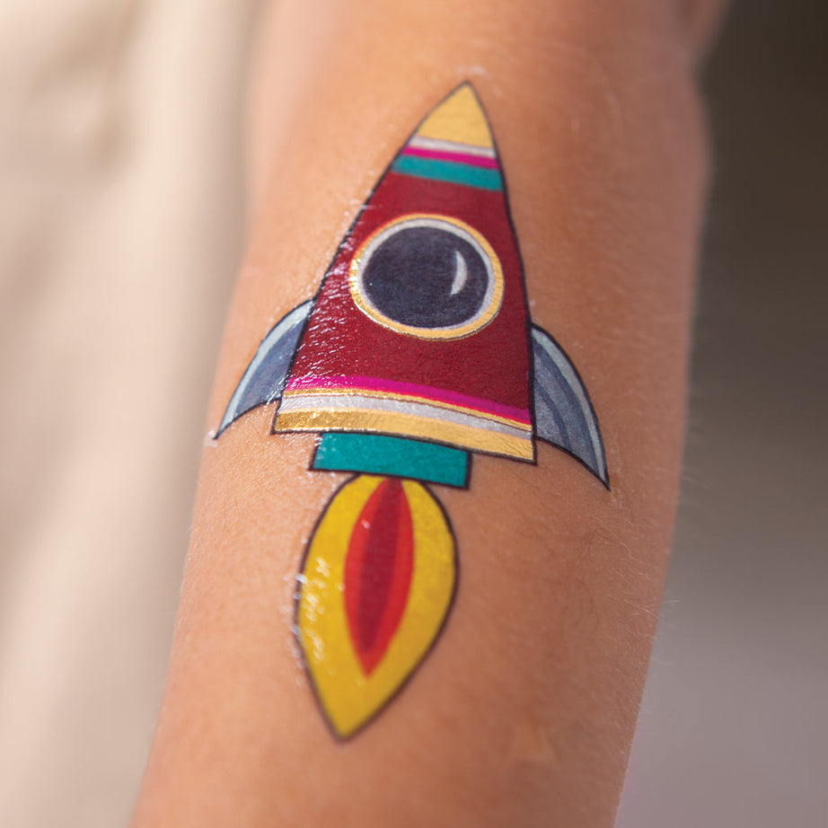 Rachel Ellen - To The Moon Children's Temporary Tattoos